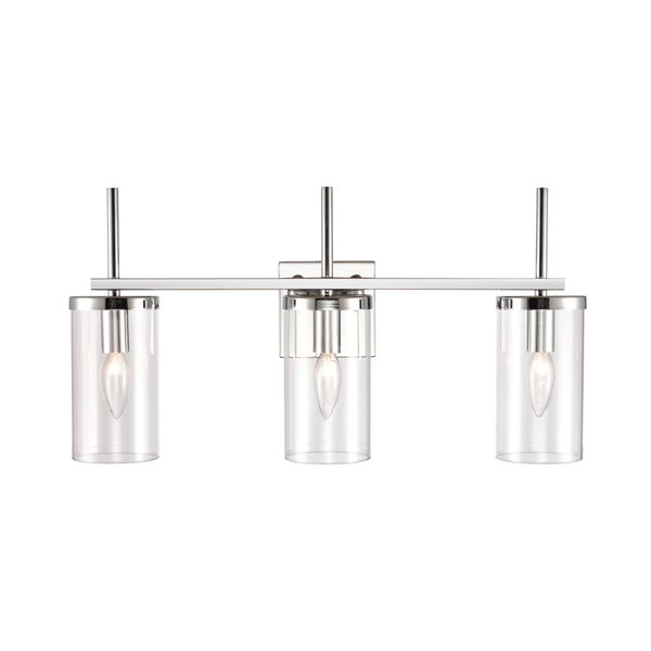 Oakland 23'' Wide 3-Light Vanity Light - Chrome