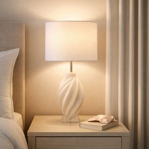 RAFECROSS IVORY LAMP 25 (IN) 2