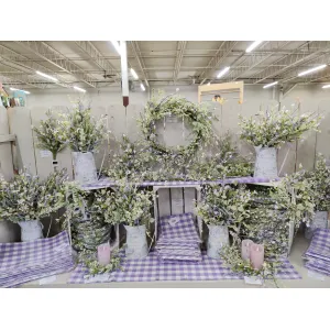 Lavendar Sage 4ft Garland 2