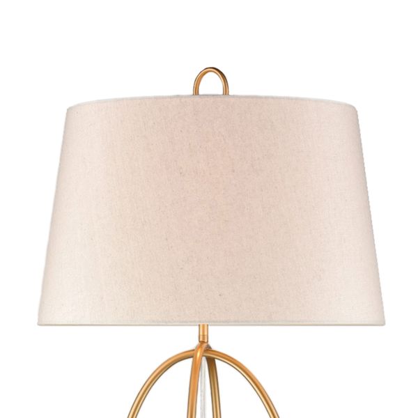 Morely 63'' High 1-Light Floor Lamp - Painted Gold