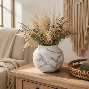 OLIVERWORTH WHITE VASE 7 (IN) 2