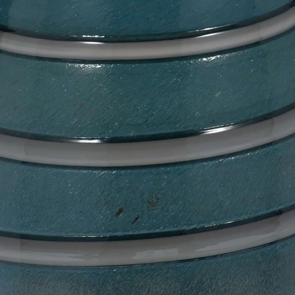 DENVERRIDGE BLUE GLASS VASE 12 (IN)