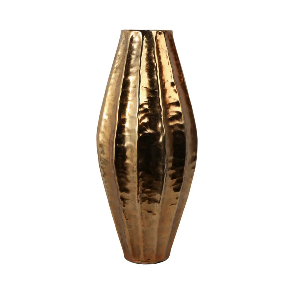 DALTONLEY GOLD VASE 27 (IN)