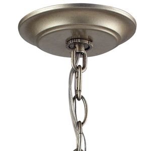 Chandette 14'' Wide 4-Light Chandelier - Aged Silver 5