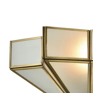 Decostar 8'' High 1-Light Sconce - Brushed Brass 3