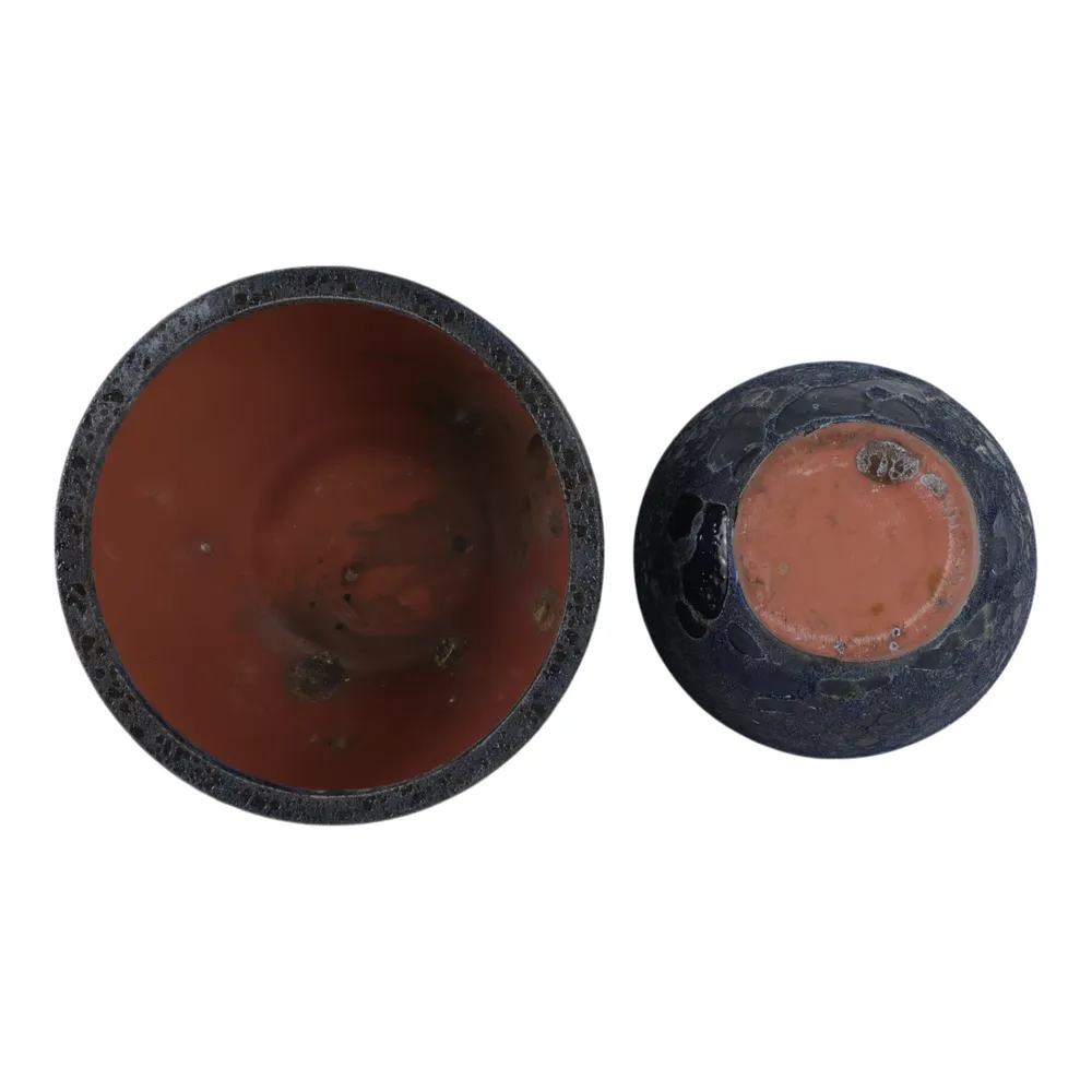 BYRONHAM SET OF 2 BLUE PLANTER 6 (IN)