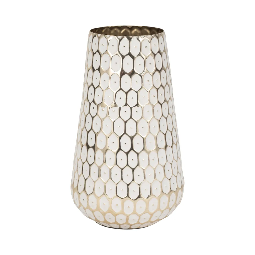 BARNETWICK GOLD VASE 12 (IN)