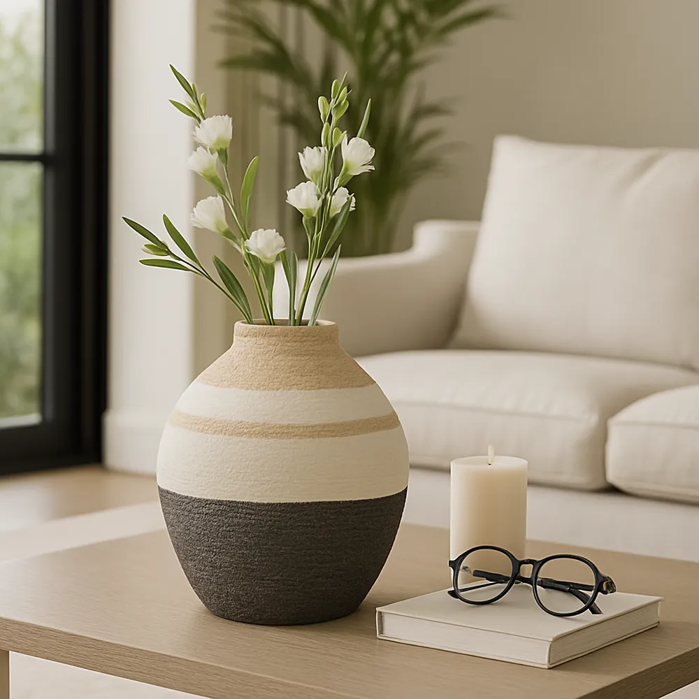 ALICEMILL TAN VASE 13 (IN)