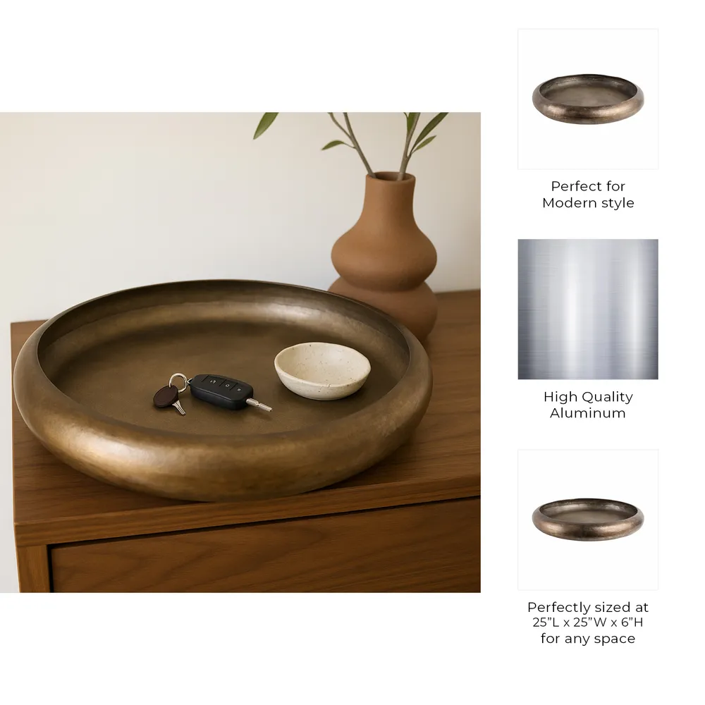 HELENAVIEW BRONZE BOWL 6 (IN)