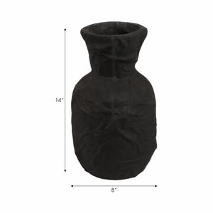 DUNLAPCLIFF BLACK VASE 14 (IN) 9