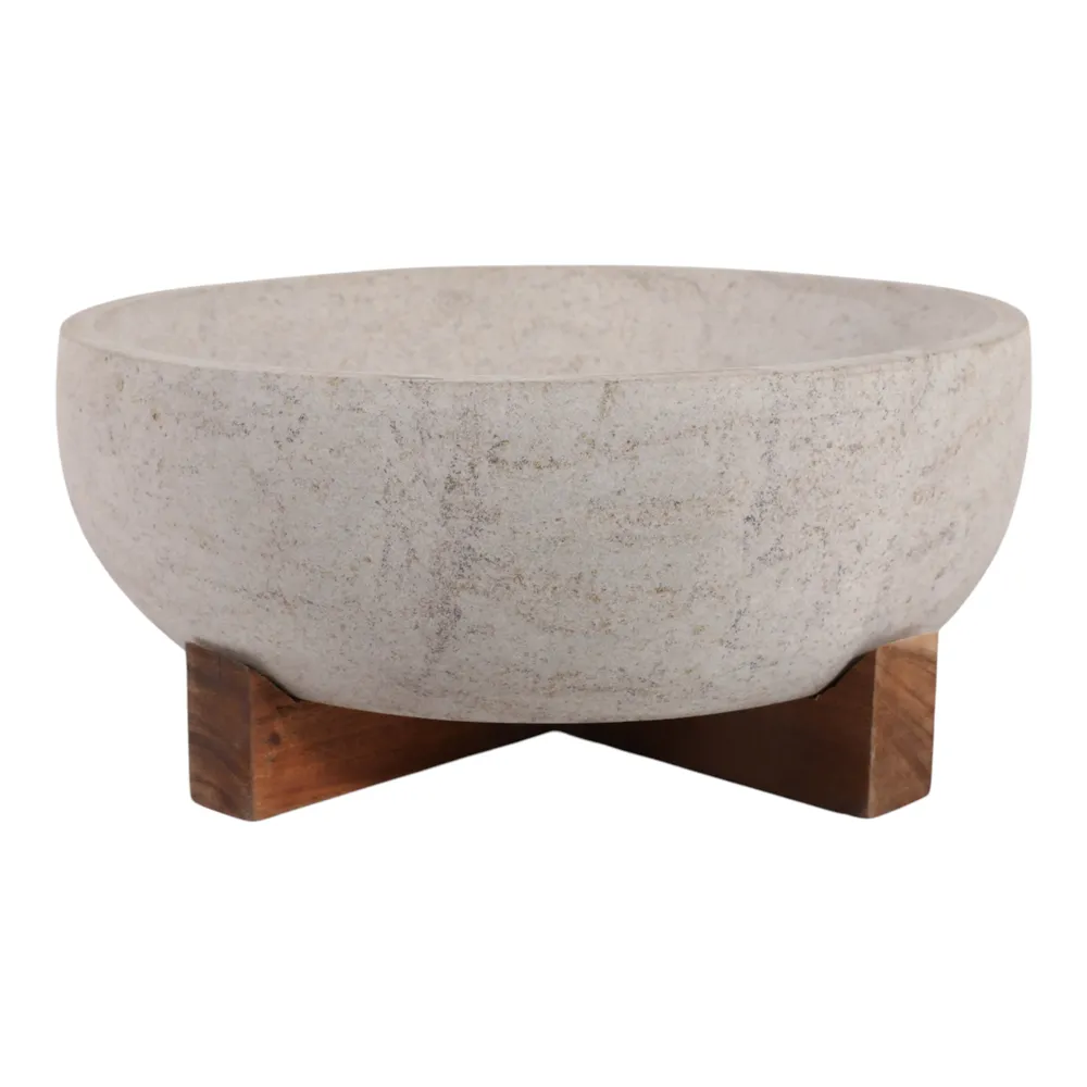 NATEVIEW WHITE BOWL 6 (IN)