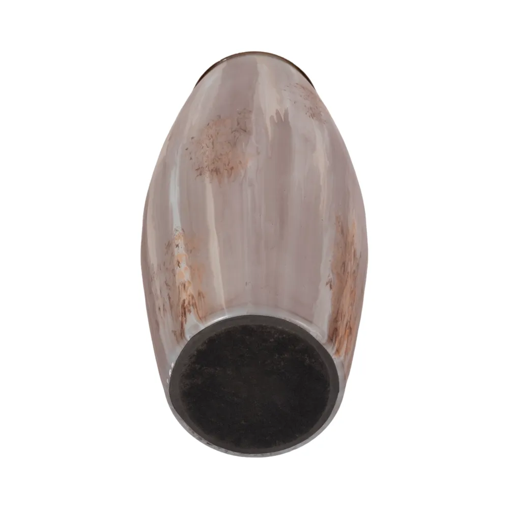 WOODSONCLIFF TAN GLASS VASE 24 (IN)