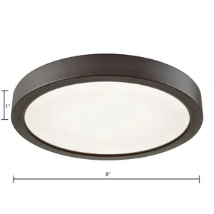 Titan 8'' Wide Integrated LED Down Light - Oil Rubbed Bronze 2