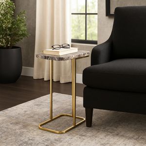 CAXTONHAM BLACK TABLE 25 (IN) 2
