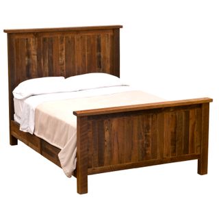 Barnwood Traditional Bed - Double