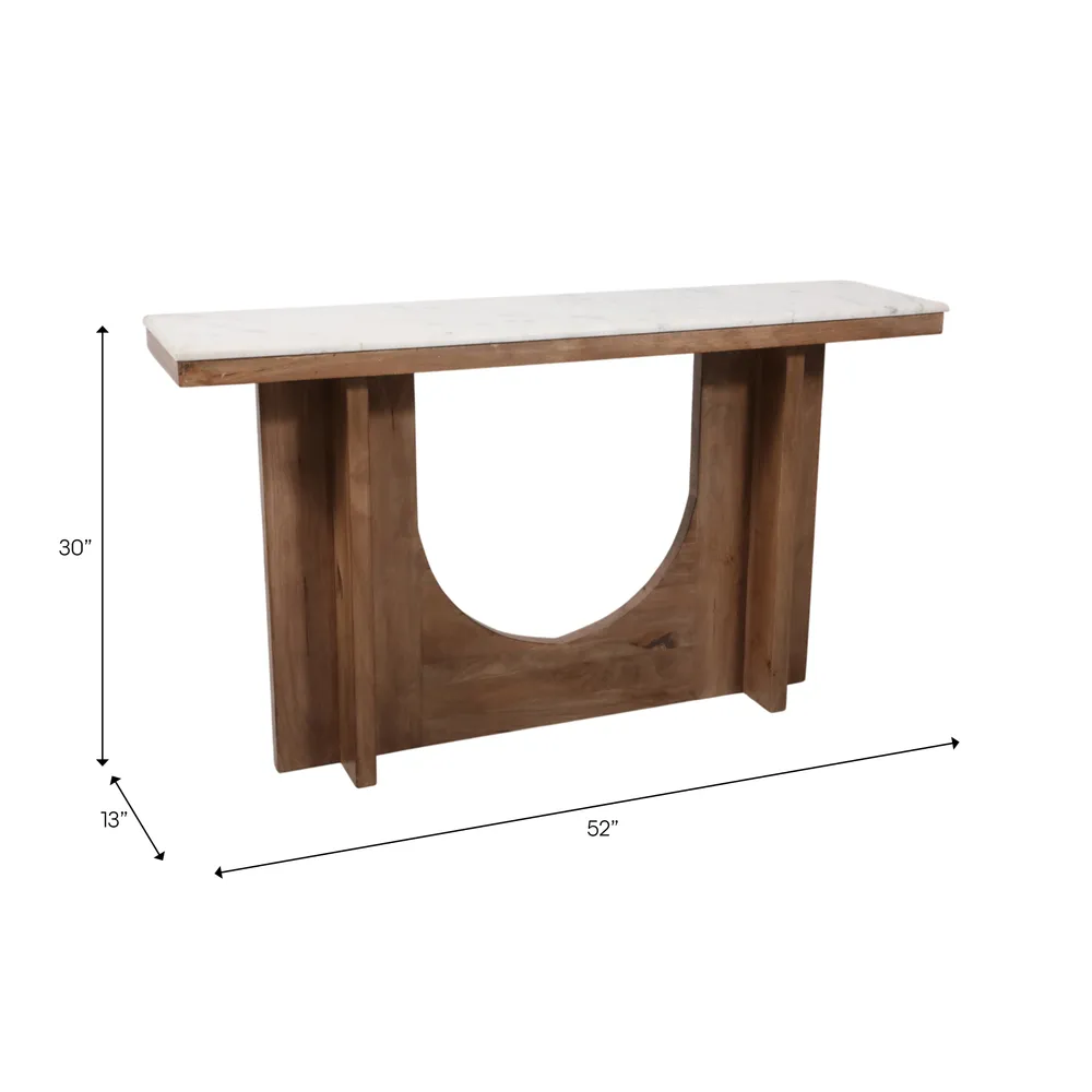 DEANHAM TAN CONSOLE 53 (IN)