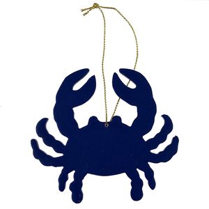3-1/2" BLUE CRAB ORNAMENT 1