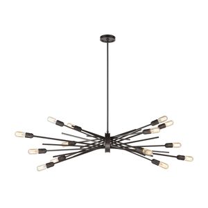 Xenia 54'' Wide 14-Light Chandelier - Oil Rubbed Bronze 3
