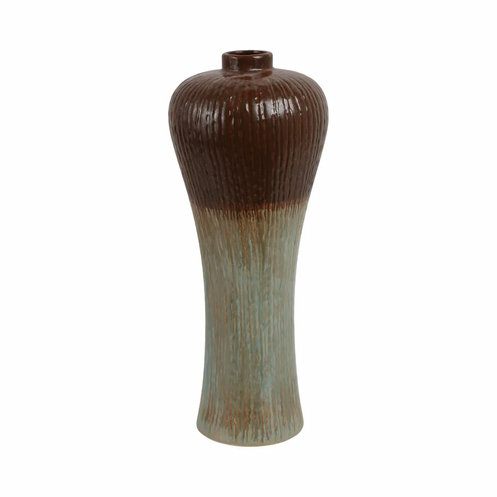 GAVINLAKE BROWN VASE 20 (IN)