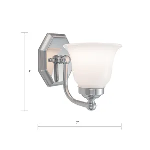 Trevi 7'' High 1-Light Sconce - Chrome 2