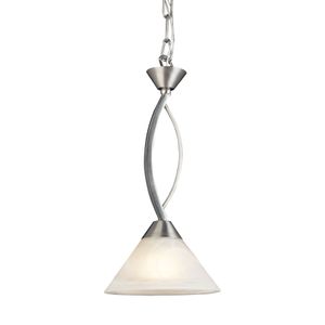 Elysburg 7'' Wide 1-Light Mini Pendant - Satin Nickel 1