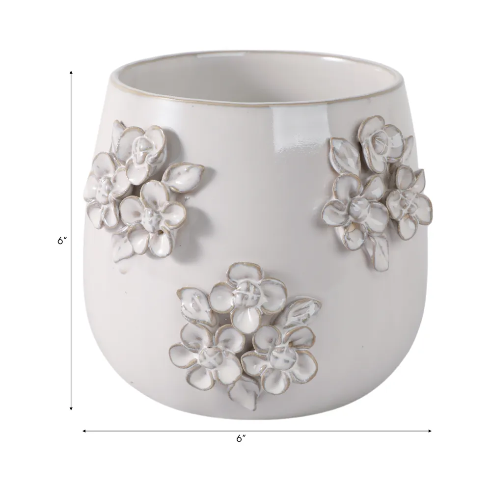 TRENTONVALE IVORY PLANTER 6 (IN)