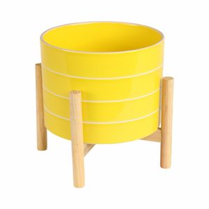 GRANLEYLEY YELLOW PLANTER 9 (IN) 4