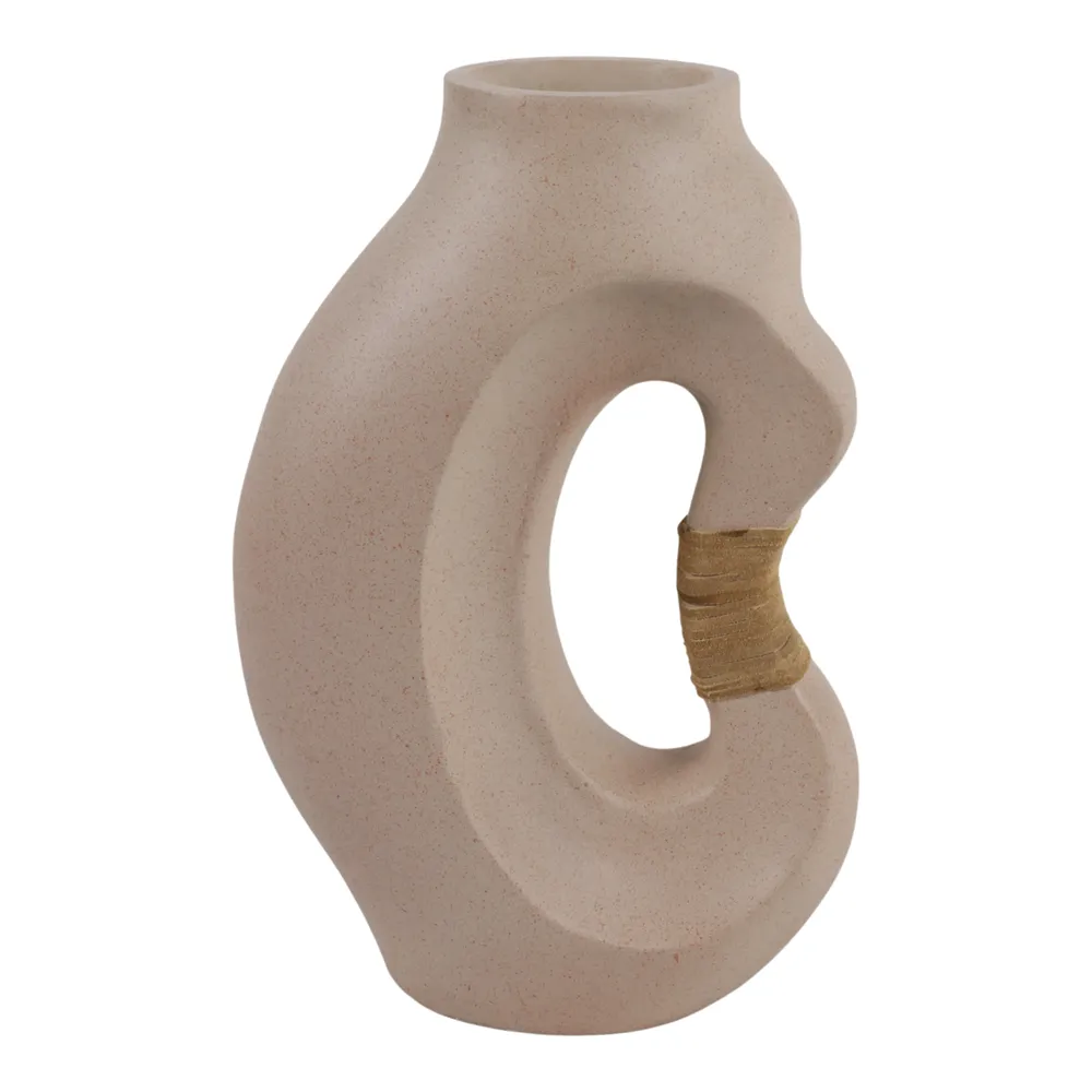 FINTONMOOR TAN VASE 16 (IN)