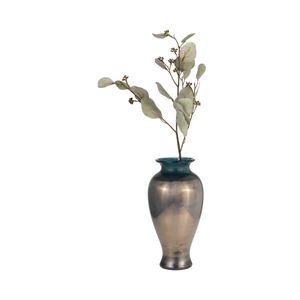 KNOXWICK BLUE GLASS VASE 12 (IN) 4