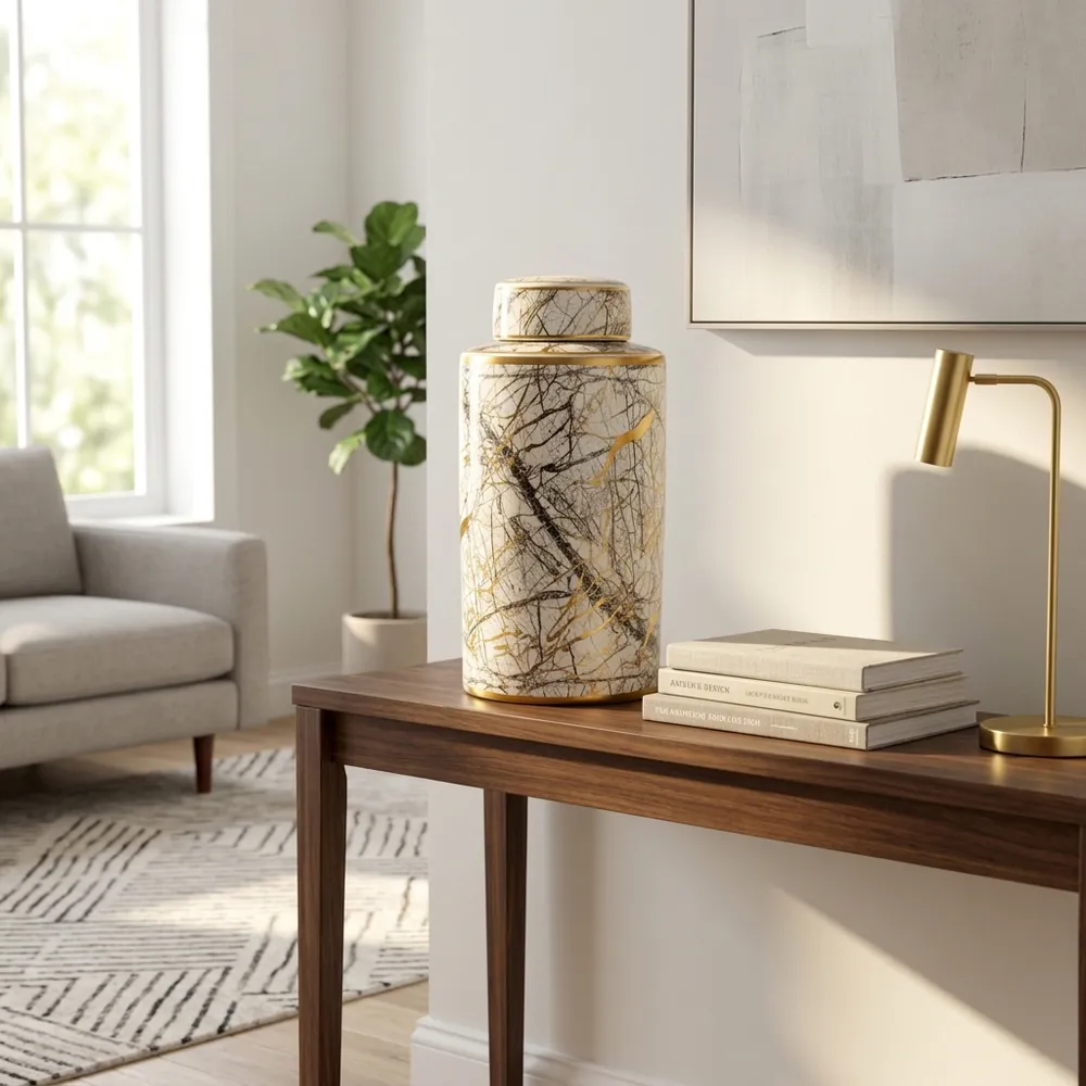 LOCHLAKE WHITE JAR 16 (IN)