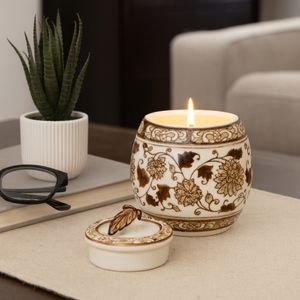 STORMLAND BROWN CANDLE 5 (IN) 11