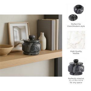 CHLOEMORE GRAY JAR 5 (IN) 11