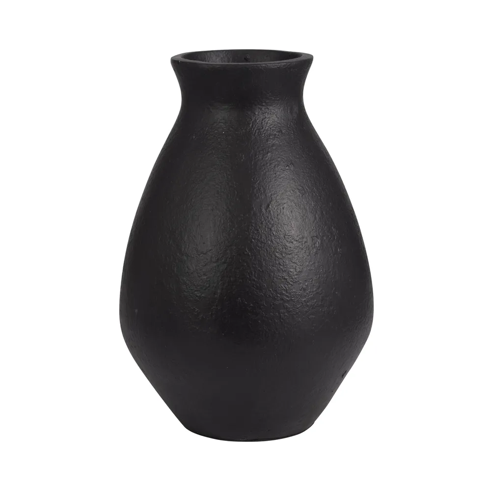 SAGEVIEW BLACK VASE 16 (IN)