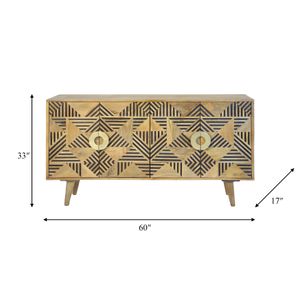 HEWITT BROWN CABINET 33 (IN) 3