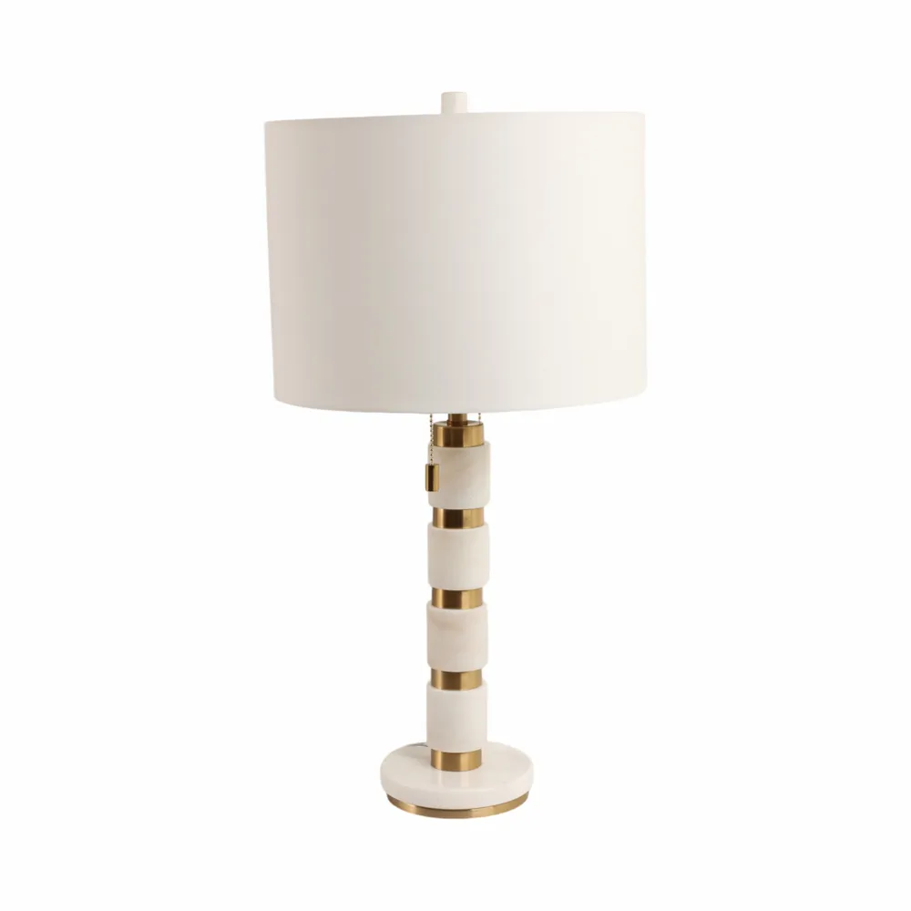 FINTONWORTH WHITE LAMP 29 (IN)