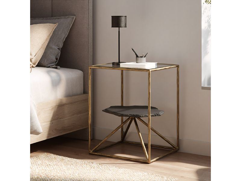 Ranol Side Table Brass 8