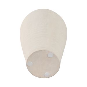 CANTONLAND WHITE VASE 17 (IN) 8