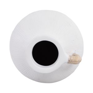 HANKWAY WHITE VASE 17 (IN) 7