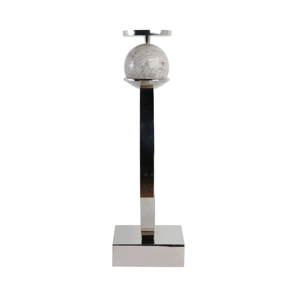GRAYDONDALE SILVER CANDLE HOLDER 26 (IN)