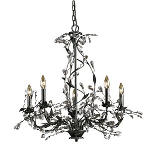 Circeo 27'' Wide 5-Light Chandelier - Deep Rust 1