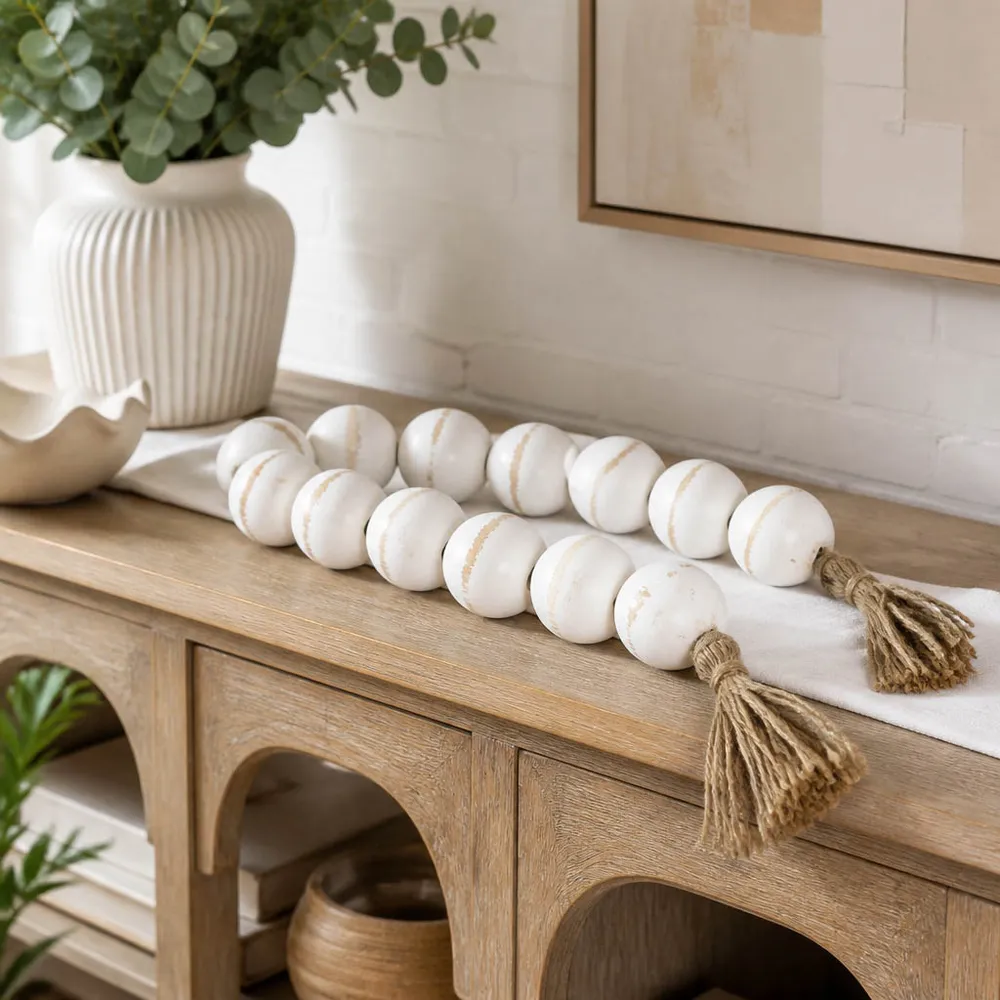 FORDHAMLEY WHITE BEAD 2 (IN)
