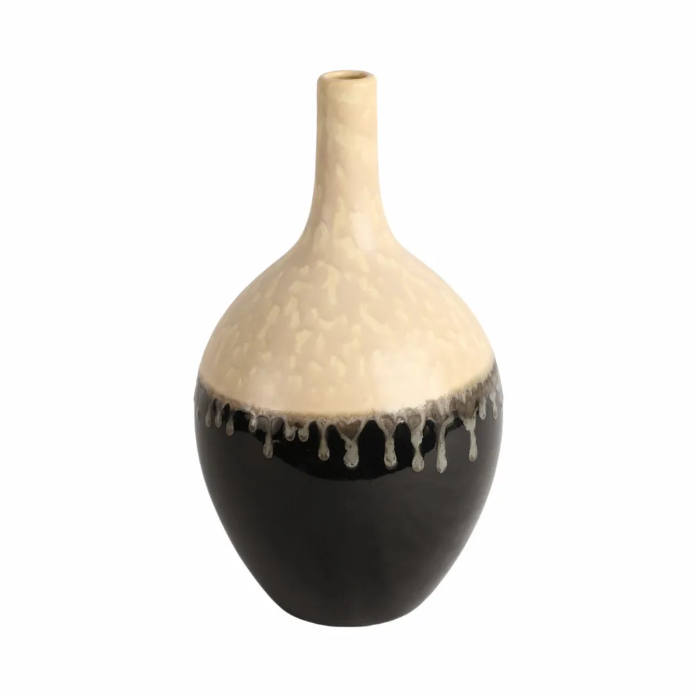 CARSONHAVEN WHITE VASE 14 (IN)