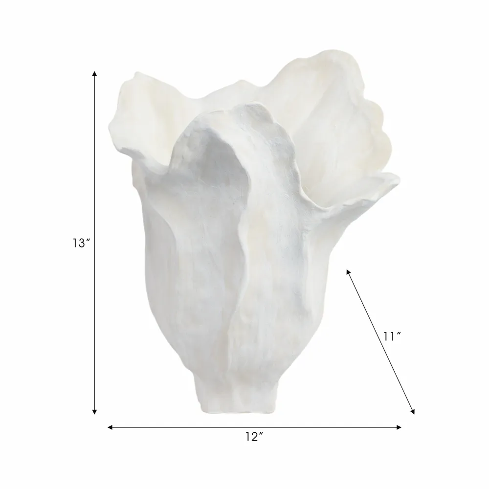 GLASERVALE IVORY VASE 13 (IN)