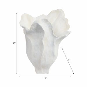 GLASERVALE IVORY VASE 13 (IN) 9