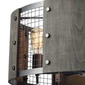 Halstead 24'' Wide 6-Light Chandelier - Ash Gray 2