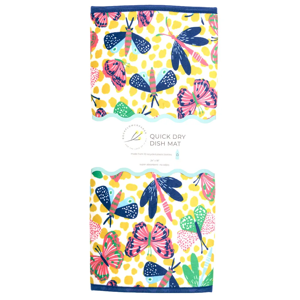 Bloom & Flutter Quick Drying Mat