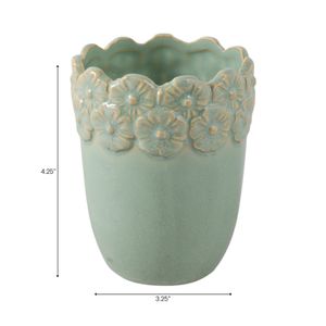 DUNBARMILL GREEN PENCIL CUP 5 (IN) 9