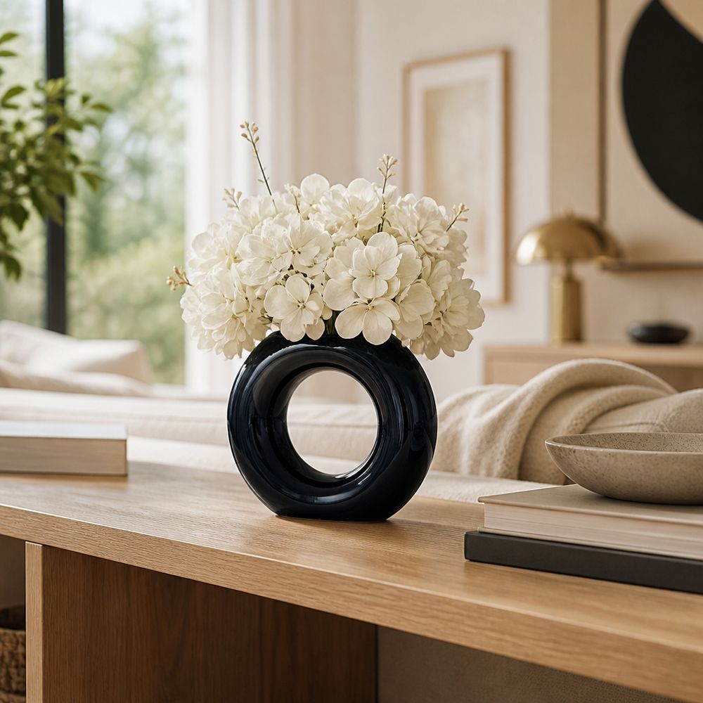 HANNAHLAND BLUE VASE 5 (IN)