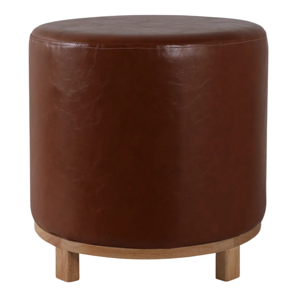 BAYARDGATE BROWN OTTOMAN 18 (IN)
