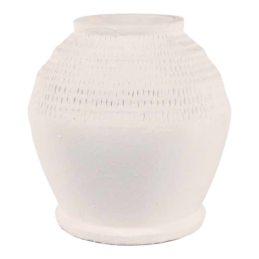 ROWANWORTH WHITE VASE 12 (IN)